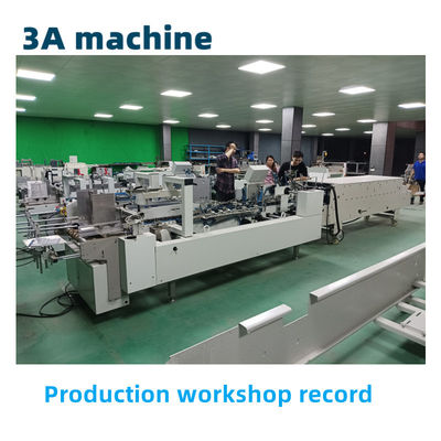Universal Type CQT-800WK-1 Folder Gluer voor de verpakking van koffers in machinewerkstellen