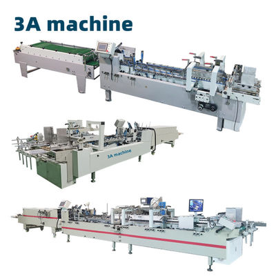 PLC-gecontroleerde automatische folderlijmmachine voor zijlijm