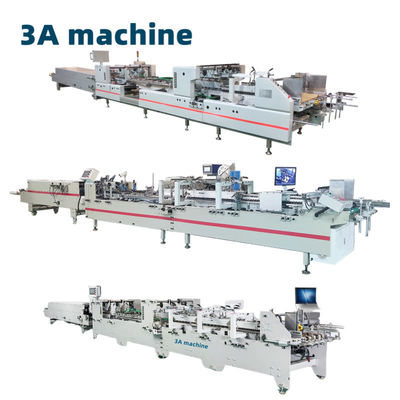 CQT-900-type Automatische folderlijmmachine voor zijlijm rechte lijn Doos Bottom Lock