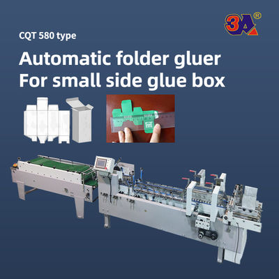 CQT-900-type Automatische folderlijmmachine voor zijlijm rechte lijn Doos Bottom Lock