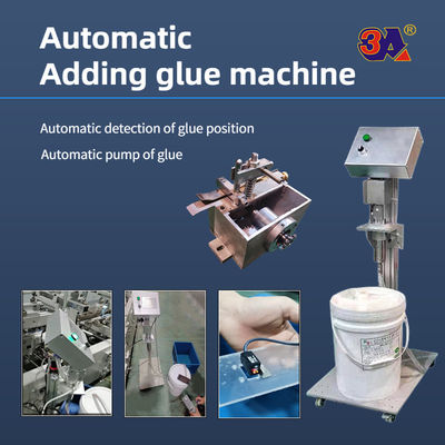 Professionele pneumatische vouwlijmmachine voor 4/6 hoekbox aangedreven type pneumatisch