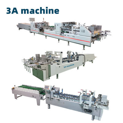 Gluermachine voor carton, kartonnen doos CQT-800A, papier 200g-650g