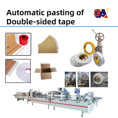 Gluermachine voor carton, kartonnen doos CQT-800A, papier 200g-650g