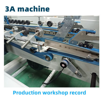 CQT-1300WK-2 kartonnen lijmmachine voor kleine dozen met wateroplosbare koude lijm