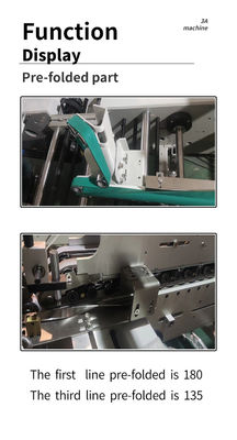 CQT-900 vouwdozen machine verbeterd type doos vouwlijm voor makkelijke case verpakking