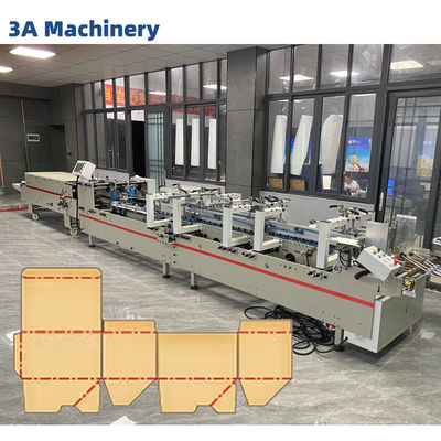 Gemakkelijk te bedienen CQT-900 vouwdozen Machine Crash Lock Bottom Folder Gluer Machine Paper Folder Machine