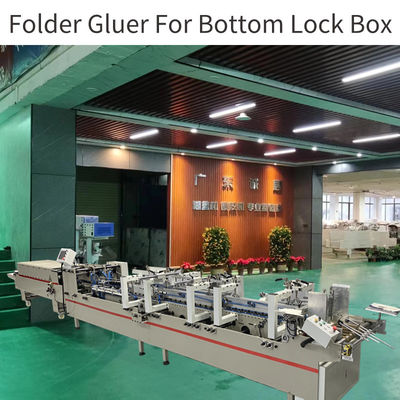 Gemakkelijk te bedienen CQT-900 vouwdozen Machine Crash Lock Bottom Folder Gluer Machine Paper Folder Machine